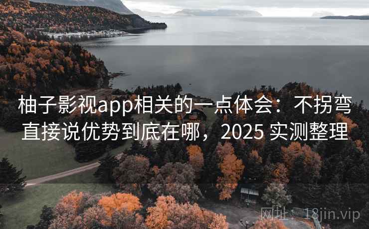 柚子影视app相关的一点体会：不拐弯直接说优势到底在哪，2025 实测整理