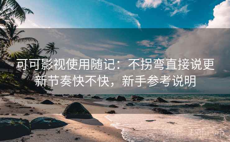 可可影视使用随记:不拐弯直接说更新节奏快不快,新手参考说明 可可影视使用随记:不拐弯直接说更新节奏快不快,新手参考说明